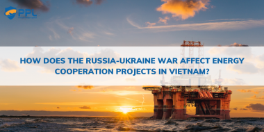How does the Russia-Ukraine war affect energy cooperation projects in Vietnam?